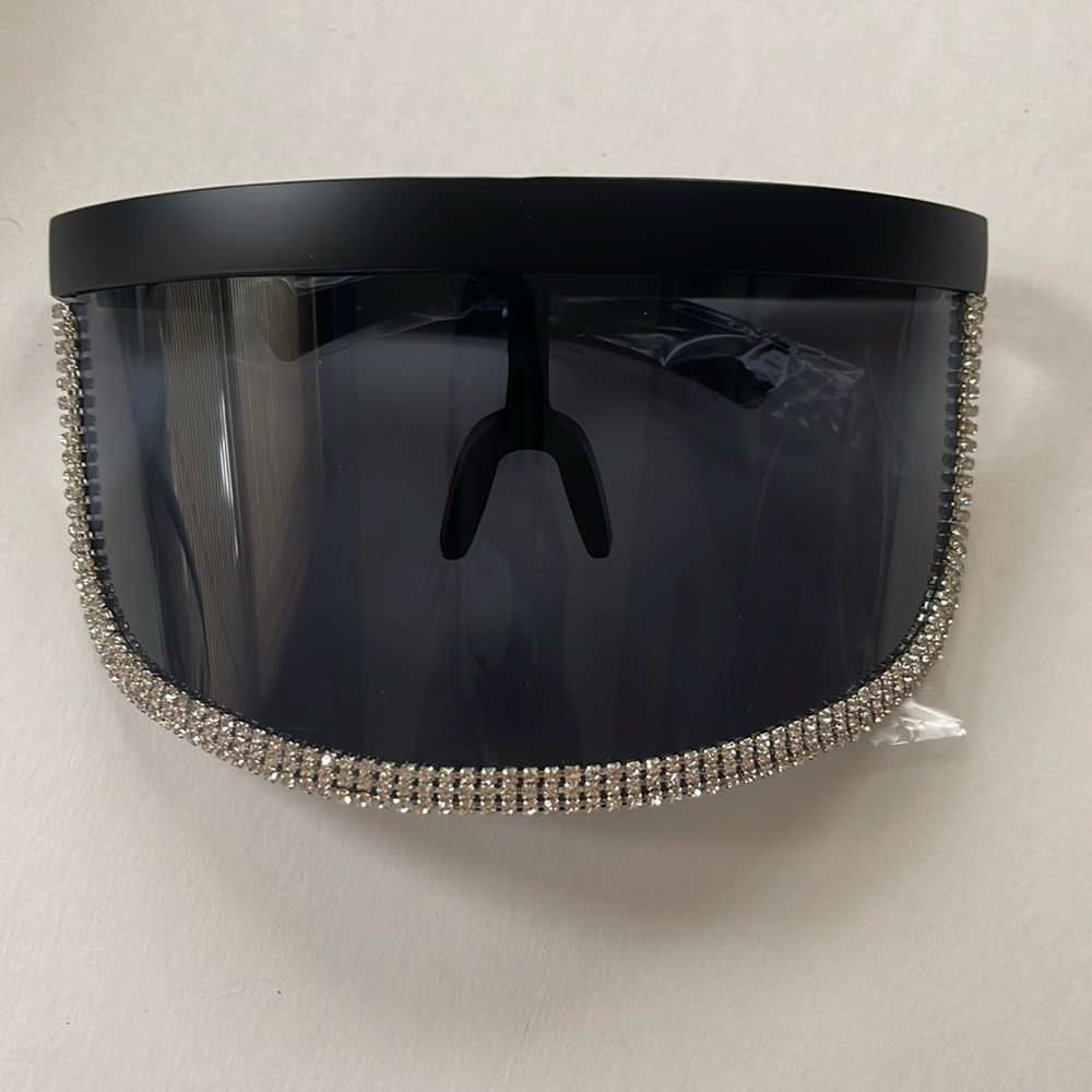 Black bling sunglasses